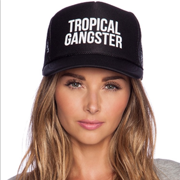 tropical gangster hat